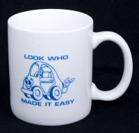 Geico LOOK WHO MADE IT EASY Coffee Mug Vintage